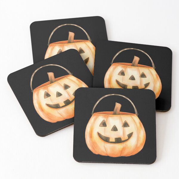 Item preview, Smiling Jack-O'-Lantern Bucket designed and sold by foundthenat.