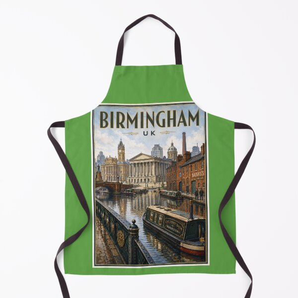 Item preview, Birmingham Travel Poster Vintage Retro Art designed and sold by windmildesigner.