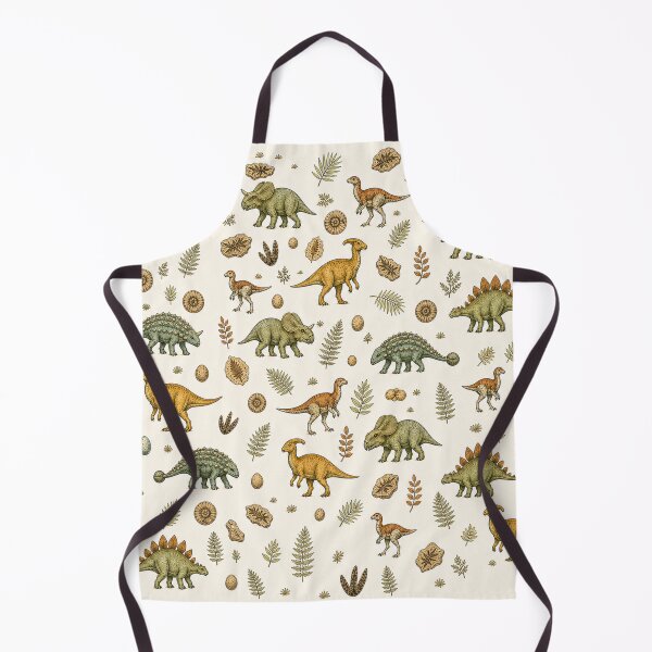 Item preview, Dinosaur Field Notes – Vintage Paleontology Pattern & Botanical Fossils designed and sold by SVox.