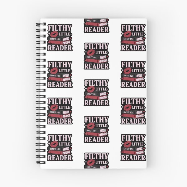 Item preview, Filthy Little Reader | Spicy Book Lover Design designed and sold by ThePeelAppeal.