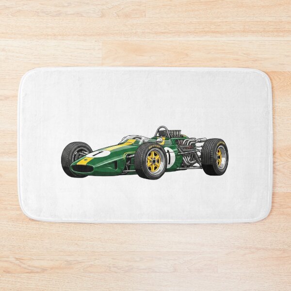 Item preview, 1965 Lotus 33 Vintage F1 Grand Prix Racing Car Illustration designed and sold by Motorline44.