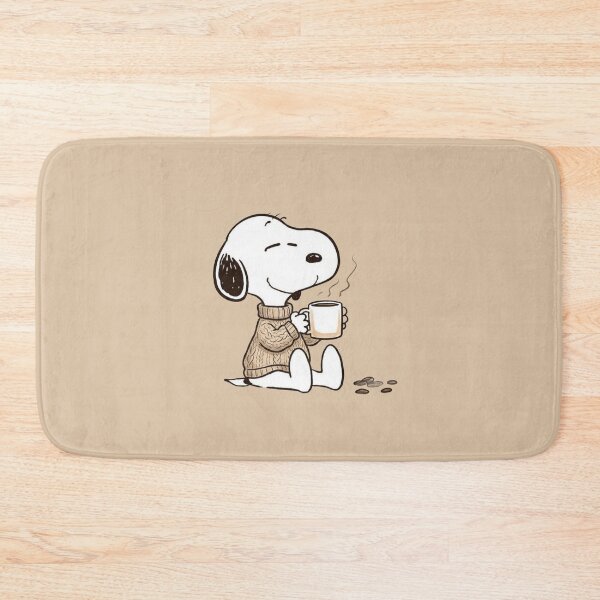 Item preview, Cozy Snoopy Sipping Warm Coffee designed and sold by douillet-design.