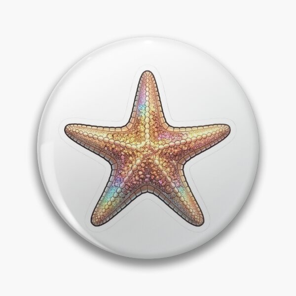 Item preview, Shimmering Starfish Mosaic Marine Life Art designed and sold by KenworksDigital.