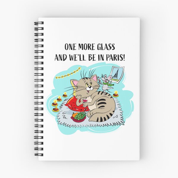 Item preview, One More Glass and We’ll Be in Paris designed and sold by Ekaterina  Biserova.