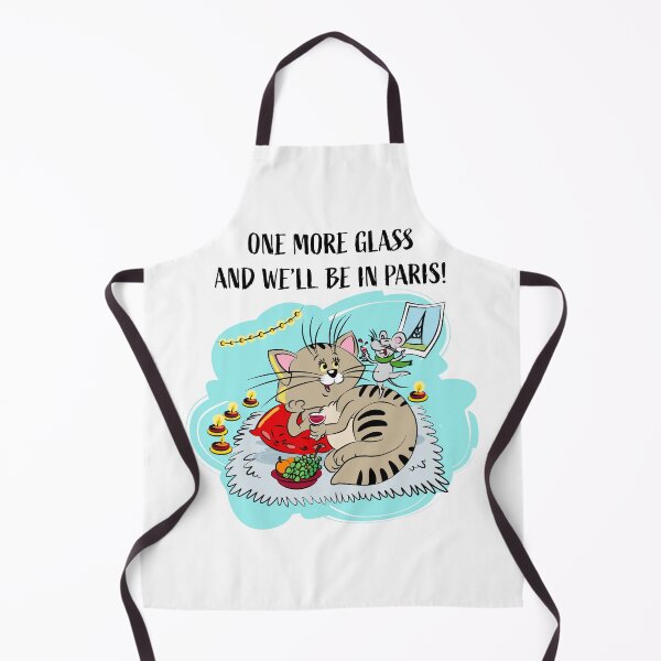 Item preview, One More Glass and We’ll Be in Paris designed and sold by Ekaterina  Biserova.
