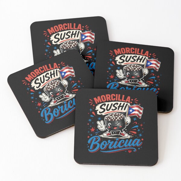 Item preview, Morcilla Sushi Boricua Puerto Rico Flag Foodie designed and sold by No Limits T-Shirts.