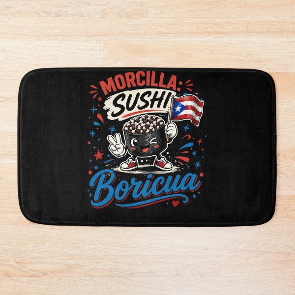 Item preview, Morcilla Sushi Boricua Puerto Rico Flag Foodie designed and sold by No Limits T-Shirts.