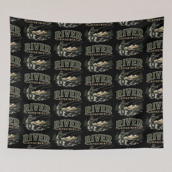 Item preview, Fishing Angler Collection – Vintage Outdoor Fishing Designs designed and sold by DarkRelicStudio.