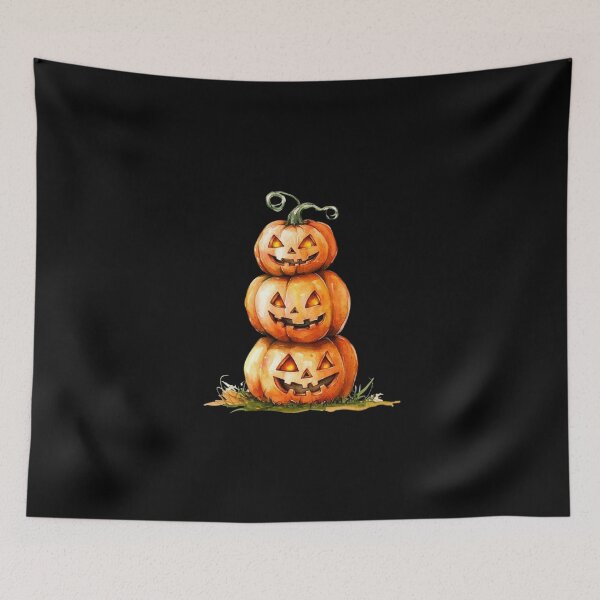 Item preview, Stack of Carved Pumpkins designed and sold by foundthenat.