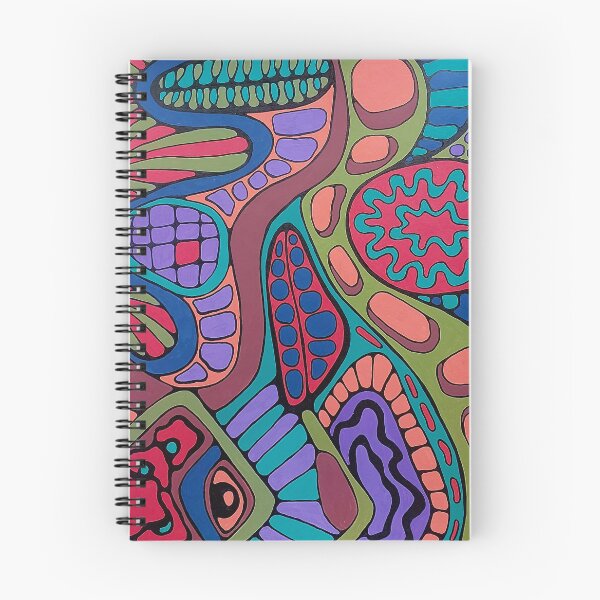 Item preview, Tropical Cells | Psychedelic Organic Shapes Wall Art designed and sold by WonderwildArt.