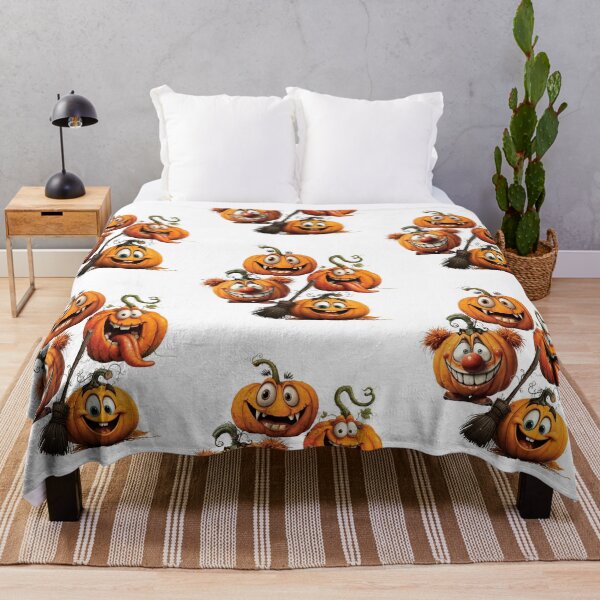 Item preview, Funny Pumpkin Squad – Crazy Halloween Faces designed and sold by Szpaku desart .