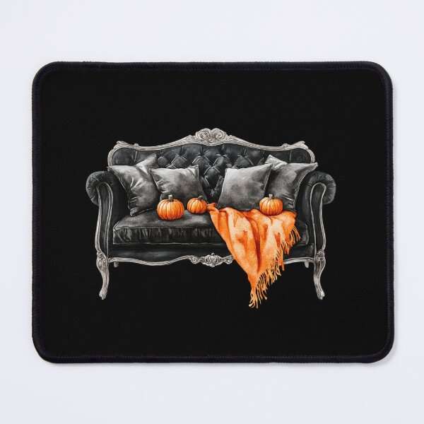 Item preview, Elegant Sofa with Pumpkins designed and sold by foundthenat.