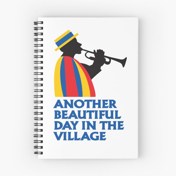 Item preview, Another Beautiful Day in the Village designed and sold by Rover's Emporium.