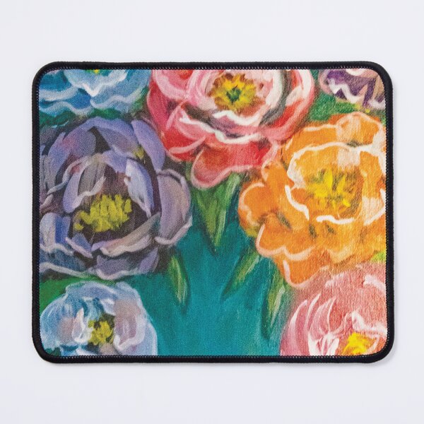Item preview, Riot of Colorful Peonies designed and sold by Randilynnart.