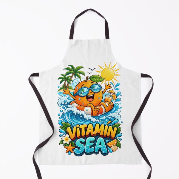 Item preview, Funny Orange Vitamin Sea designed and sold by Lily Lola.