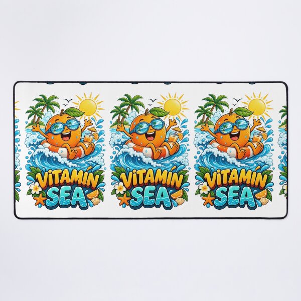 Item preview, Funny Orange Vitamin Sea designed and sold by Lily Lola.