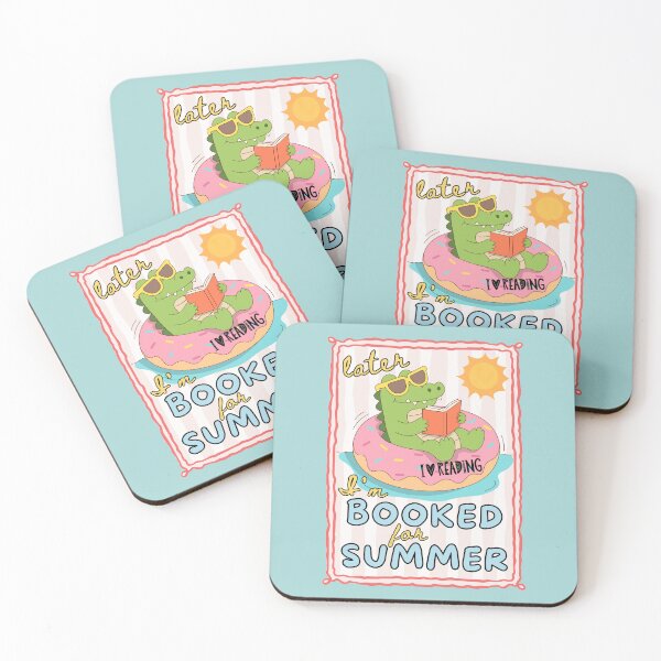 Item preview, All Booked Later Gator Book for Summer Alligator Reading One More Chapter Books to Read Bookish designed and sold by Forevermore.