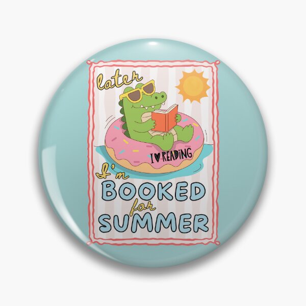 Item preview, All Booked Later Gator Book for Summer Alligator Reading One More Chapter Books to Read Bookish designed and sold by Forevermore.