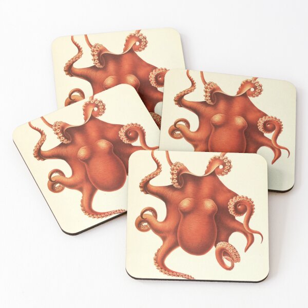 Item preview, Octopus by Ewald Rübsamen 1910 designed and sold by fandomtrash97.
