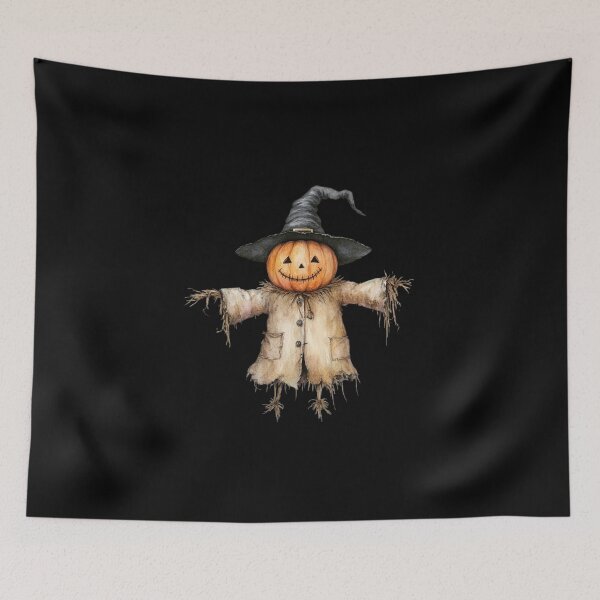 Item preview, Whimsical Pumpkin Scarecrow designed and sold by foundthenat.