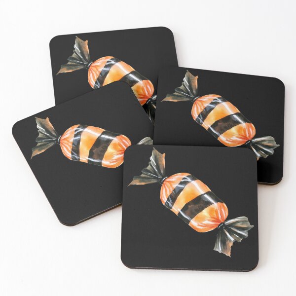 Item preview, Striped Candy on Black Background designed and sold by foundthenat.