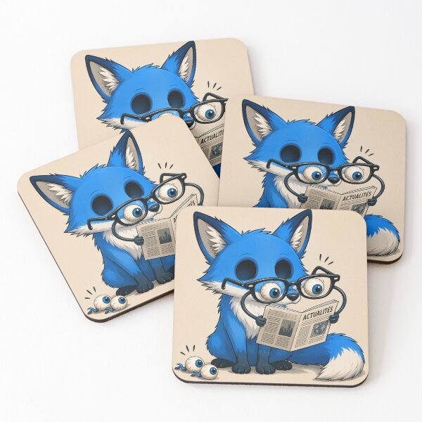Item preview, Blue Fox — The Glasses designed and sold by Axokris.