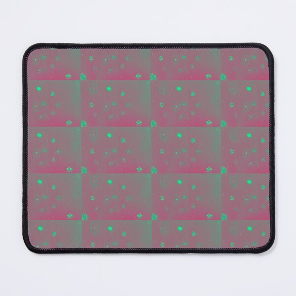 Item preview, Scattered Blossoms Doodle – Rose-Green Duotone designed and sold by NylaInnerBloom.