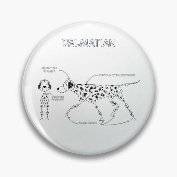 Item preview, Dalmatian Blueprint designed and sold by Faceless Favorites.