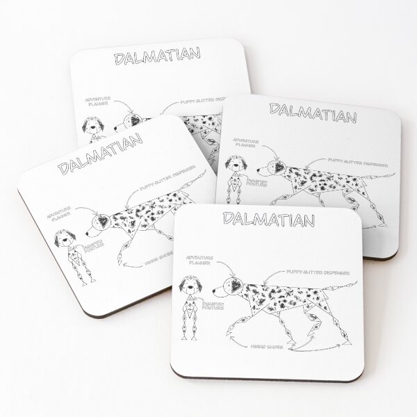 Item preview, Dalmatian Blueprint designed and sold by Faceless Favorites.