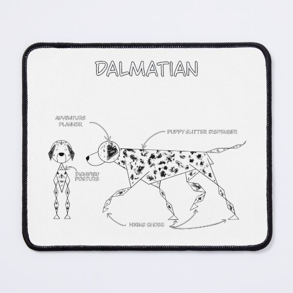 Item preview, Dalmatian Blueprint designed and sold by Faceless Favorites.