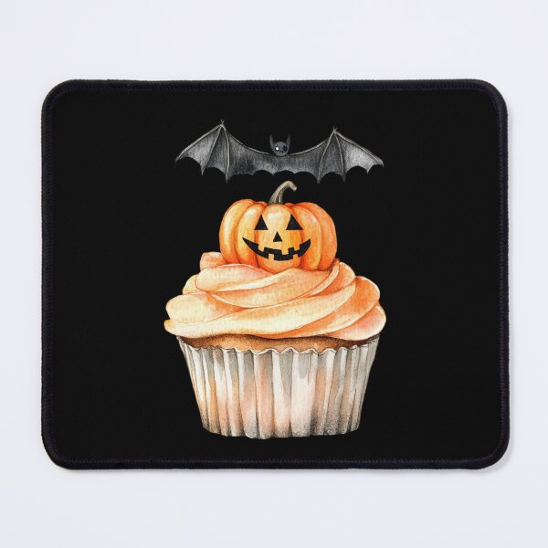 Item preview, Halloween Cupcake with Pumpkin Topper designed and sold by foundthenat.