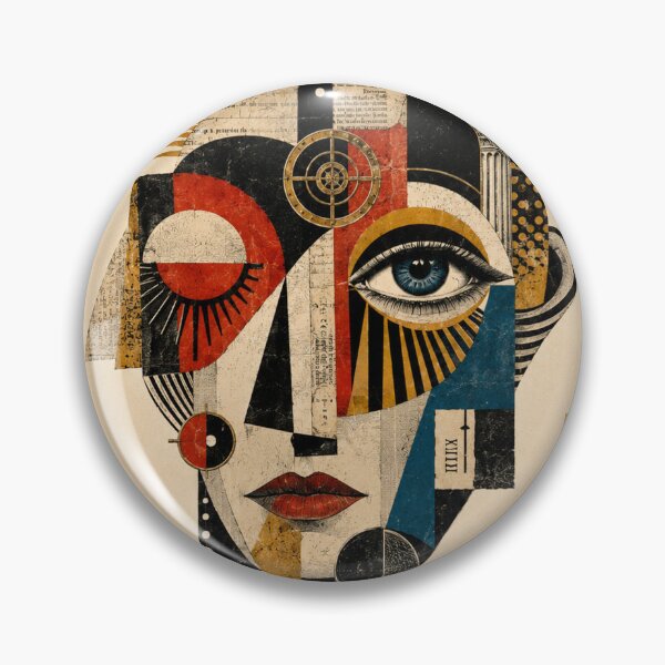 Item preview, Oracle No. 13  Cubist Dada Art Deco Collage designed and sold by MarksBook.