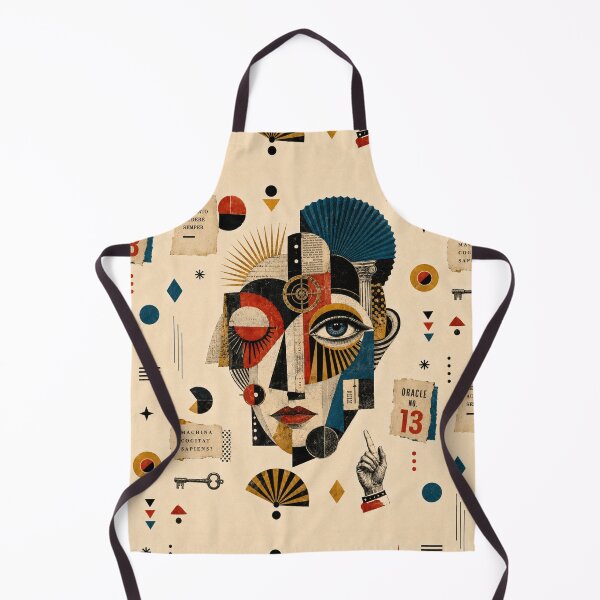 Item preview, Oracle No. 13  Cubist Dada Art Deco Collage designed and sold by MarksBook.