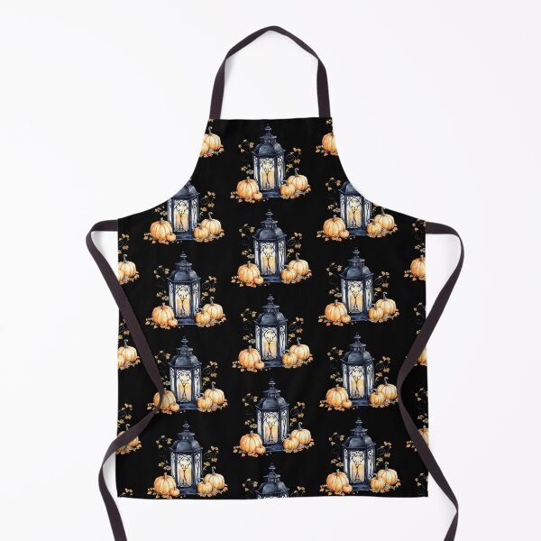 Item preview, Lantern with Pumpkins and Vines designed and sold by foundthenat.