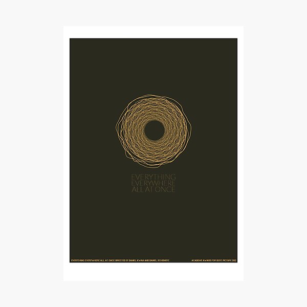 Artikelvorschau, Alles überall gleichzeitig – Minimalistische Filmkunst entworfen und verkauft von gimbri.
