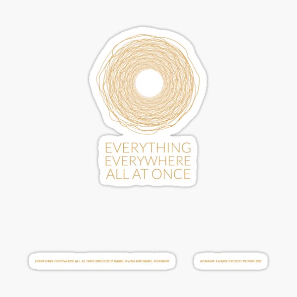 Item preview, Everything Everywhere All at Once Minimalist Movie Art designed and sold by gimbri.
