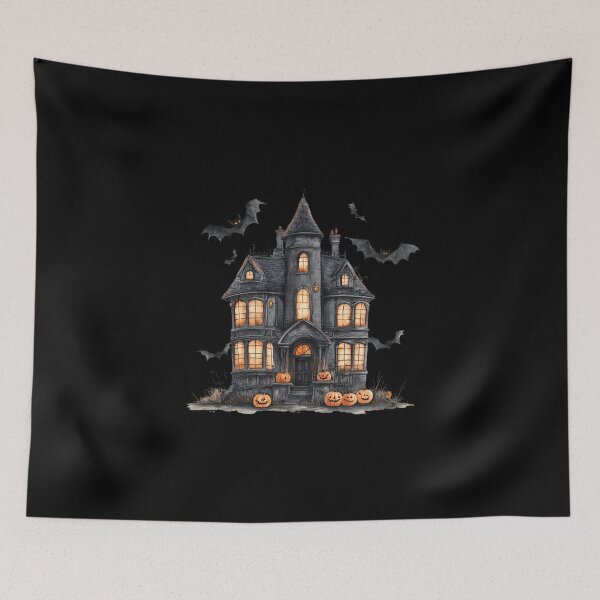 Item preview, Halloween Haunted House Night designed and sold by foundthenat.