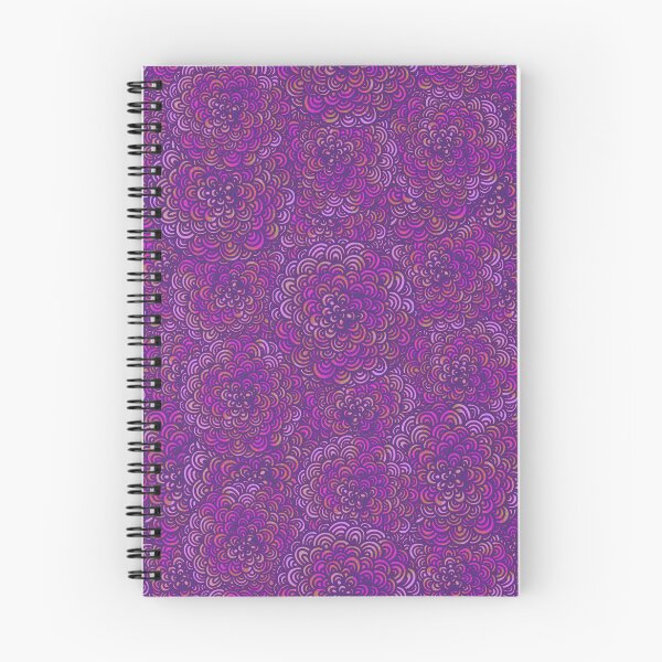 Item preview, Dahlia doodle - Purple designed and sold by Moon Leaves.