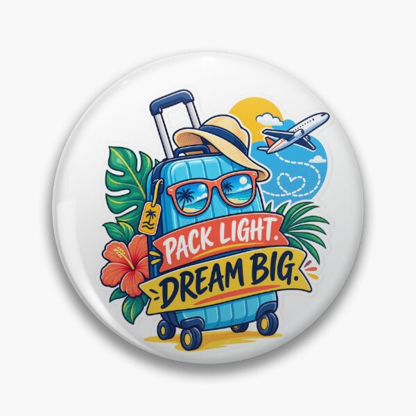 Item preview, Dream Big. Pack Light. designed and sold by Time of My Life Travel.