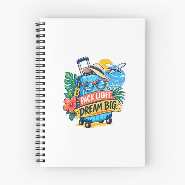Item preview, Dream Big. Pack Light. designed and sold by Time of My Life Travel.