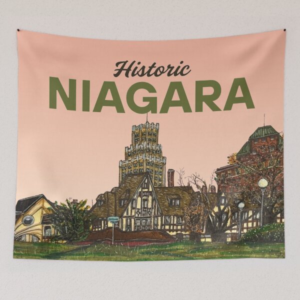 Aperçu de l'œuvre Niagara historique créée et vendue par BraveSpiritArts.