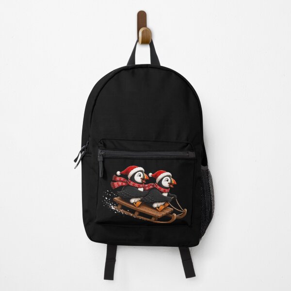 Item preview, Puffins on Sled designed and sold by Konvero.