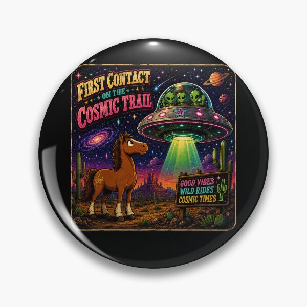 Item preview, Cosmo meeting aliens designed and sold by Cosmic-Chloe.