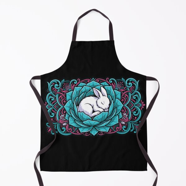 Item preview, Cute Sleeping Bunny Lotus Flower Vector Graphic Art designed and sold by ZUMERI.