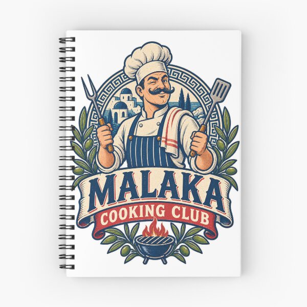 Item preview, Malaka Cooking Club Greek Chef designed and sold by MakisRIZOS.