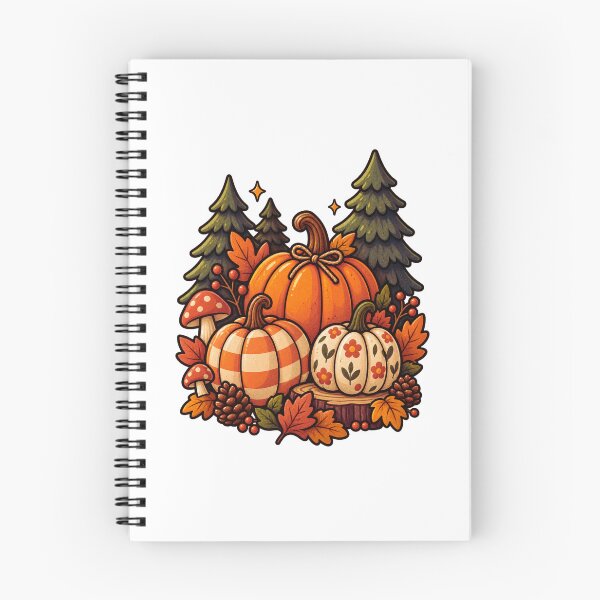 Item preview, Autumn Forest Pumpkins designed and sold by LuveraxArt.