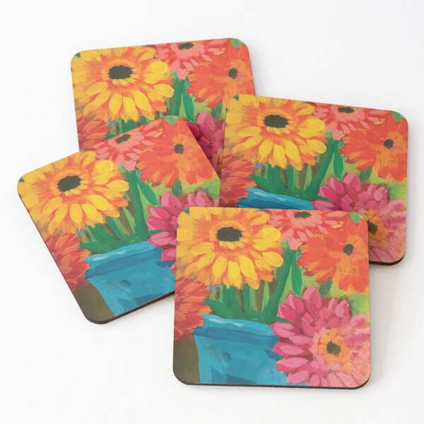 Item preview, Daisies in a bucket designed and sold by Randilynnart.