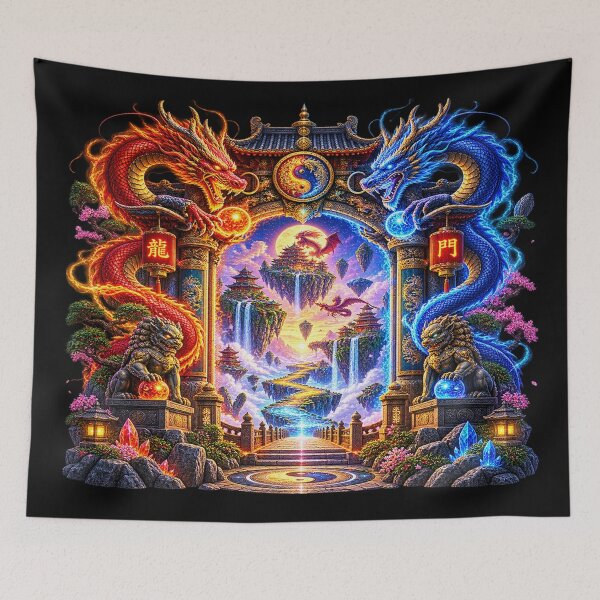 Item preview, Dragon Gate Portal – Guardians of the Mystic Realm designed and sold by TroviTutto.
