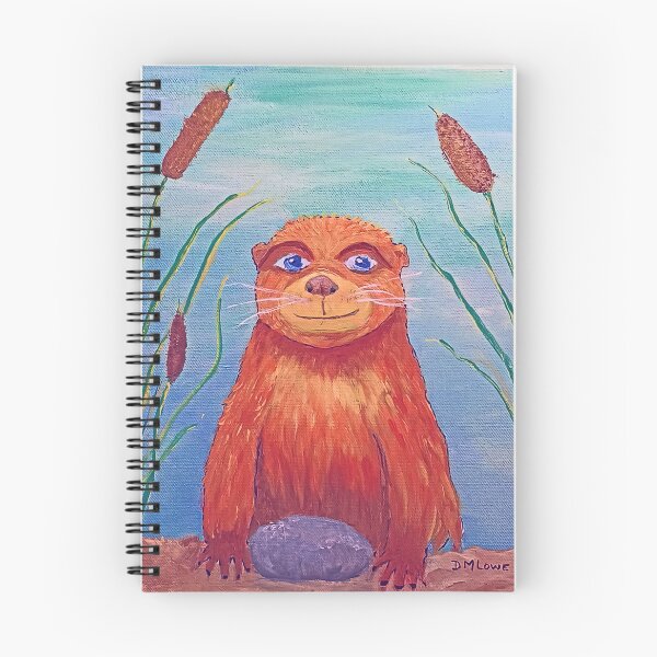 Item preview, Elton the Otter designed and sold by Little Mom's Art Shop.