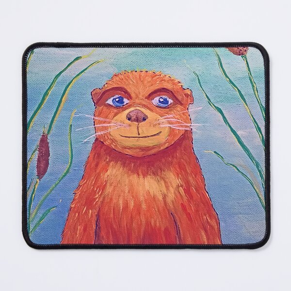 Item preview, Elton the Otter designed and sold by Little Mom's Art Shop.